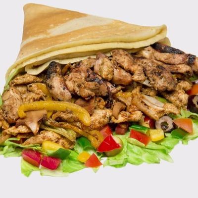 Mixed Chicken Crepe