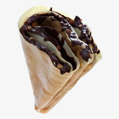 Chocolate And Snickers Crepe