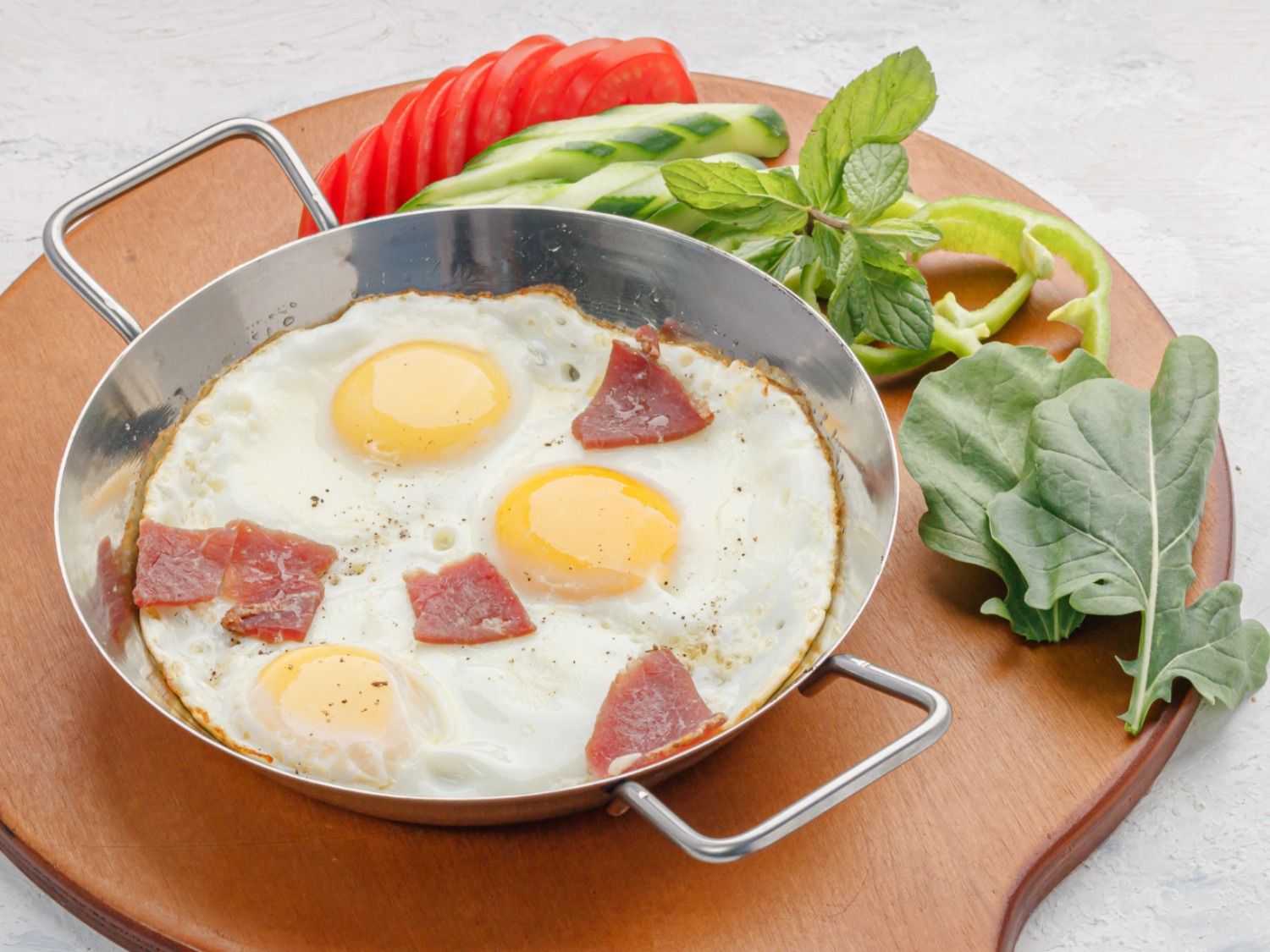 Eggs with Pastrami