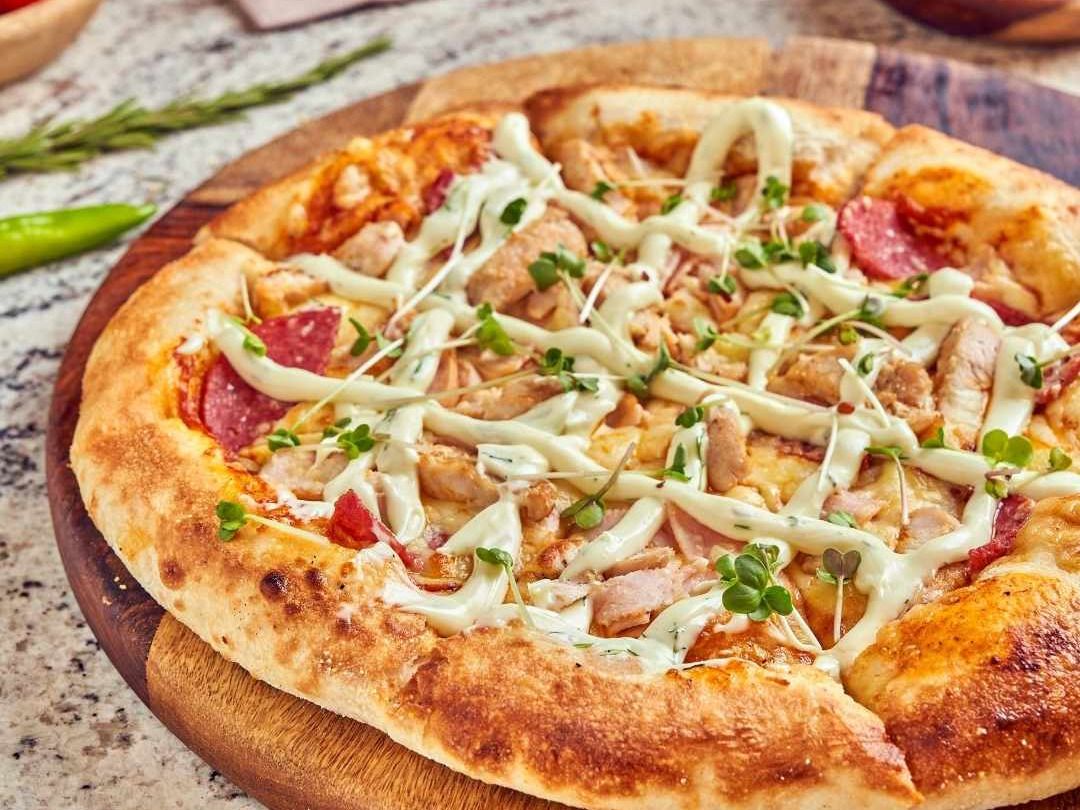 Chicken Ranch Pizza