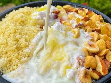 Couscous with Nuts and Milk