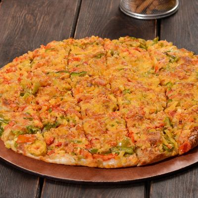 Oriental Mushroom Pizza