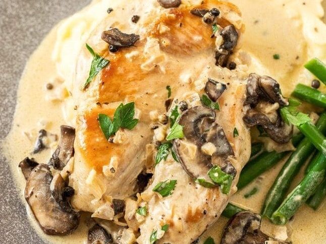 Chicken Pepper Sauce Dish