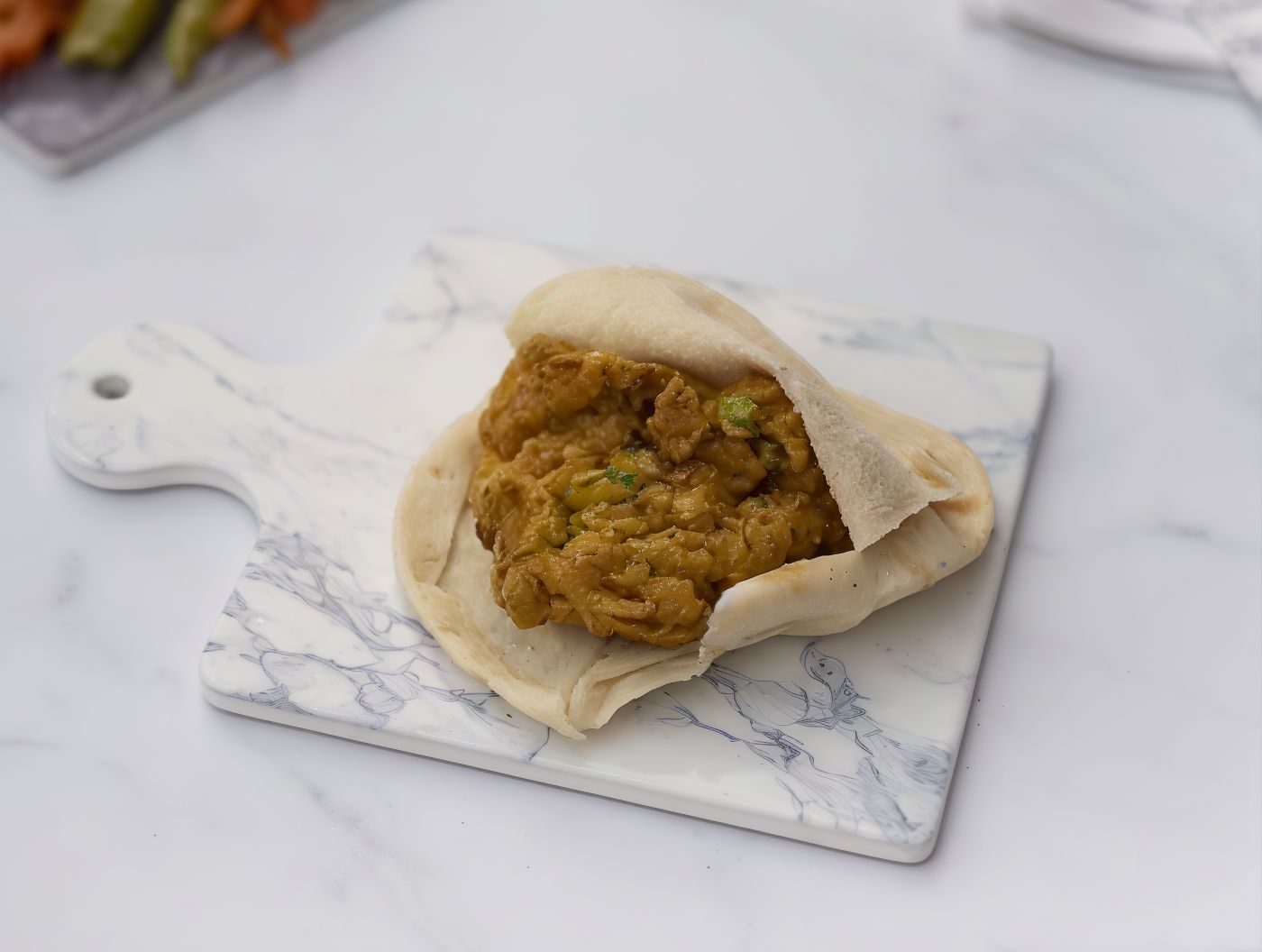 Taamia With Baladi Egga Shami Sandwich