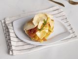French Fries With Cheddar Cheese Sandwich