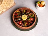 Sausage Pan With Pomegranate Sauce