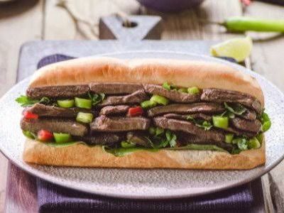 Alexandrian liver sandwich