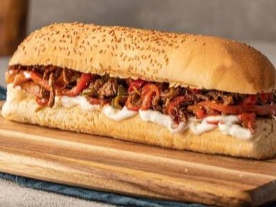 Spicy Mexicana meat Fajita sandwich