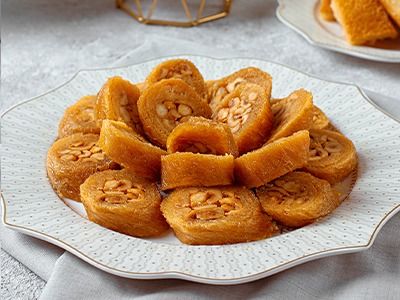 hazelnut burma Konafa