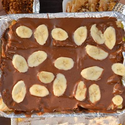 Chocolate And Banana Pie