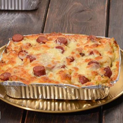 Sausage And Pastrami Pasta