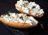 Local Goat Labneh With Oil And Mint