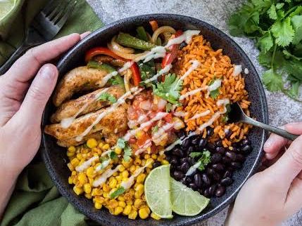 Shawerma Chicken Barbecue With Rice