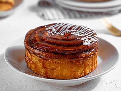 Caramel cinnamon roll