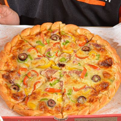 Oriental Sausage Pizza