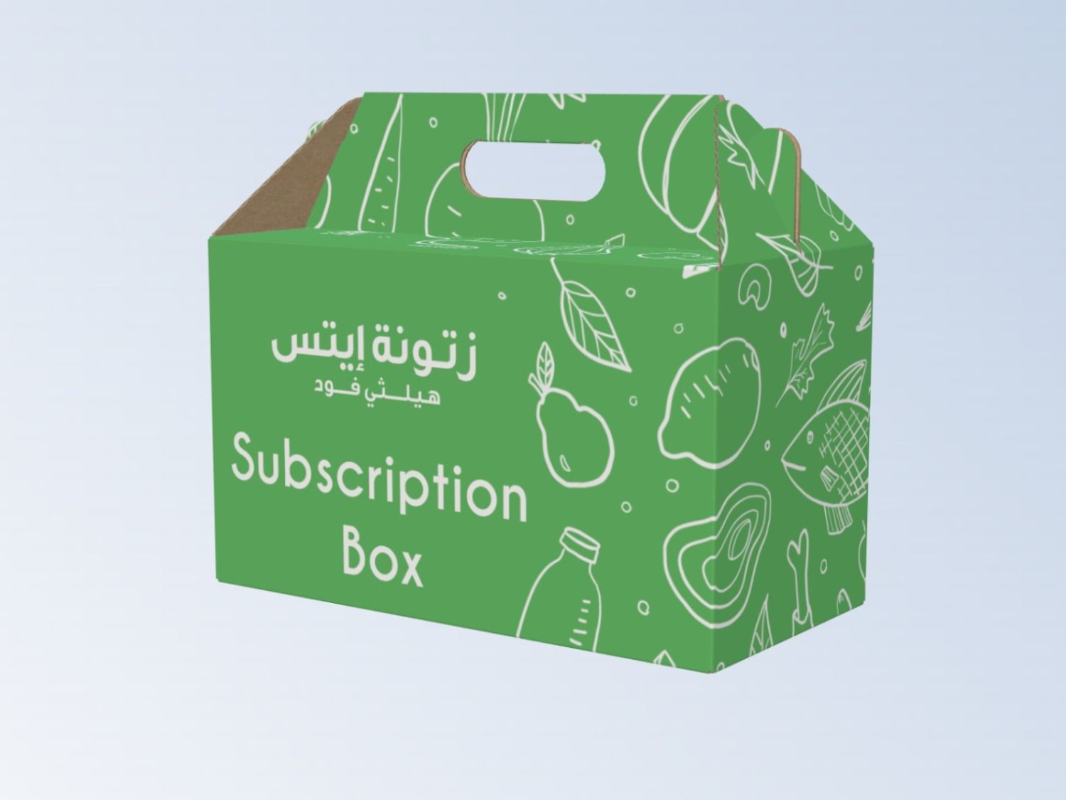 Daily Box 3 Meals + 1 Snack + 1 Healthy Dessert