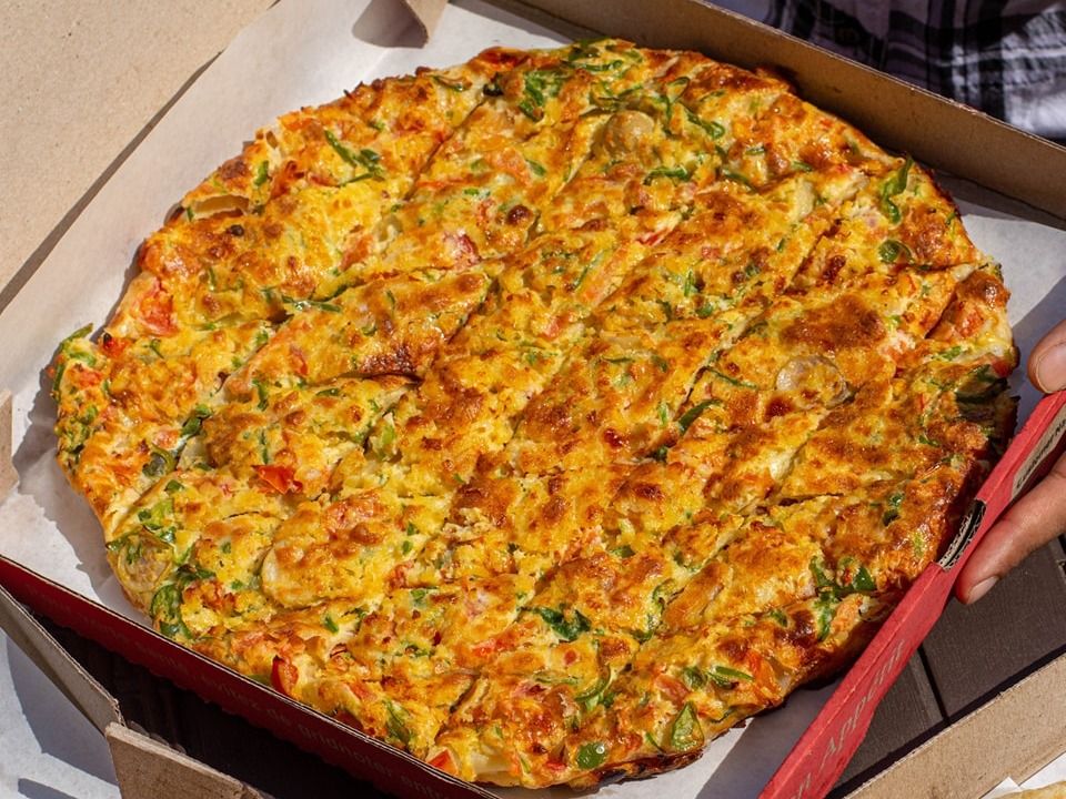 Oriental Pizza Mixed Chicken