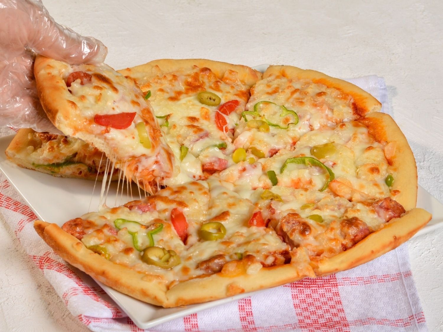 Italian Shrimp Pizza