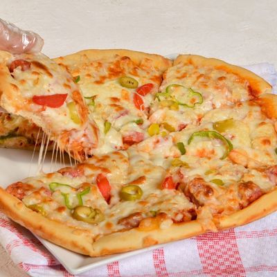 Italian Shrimp Pizza