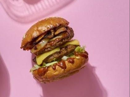 Double Diet Burger Sandwich