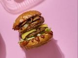 Double Diet Burger Sandwich