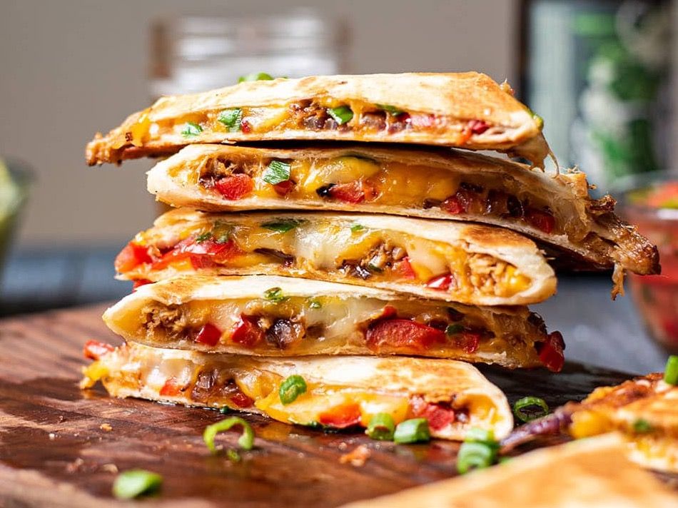 Cheese And Veggie Quesadilla