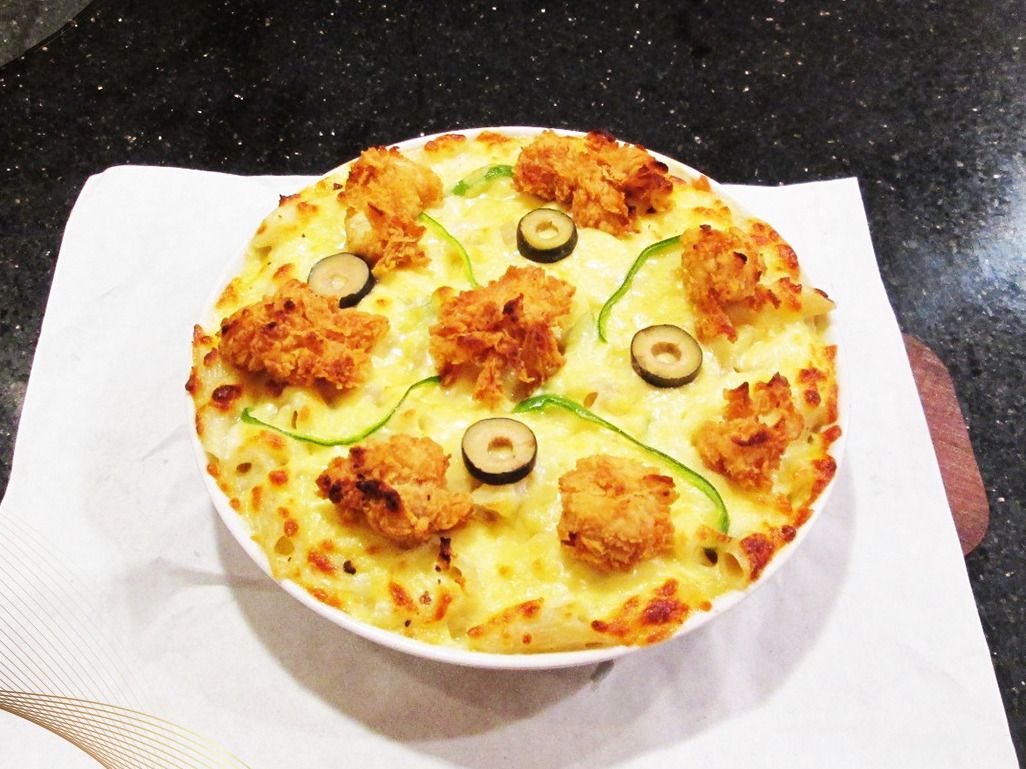 Crispy Chicken Pasta