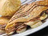 Nutella Banana Crepe