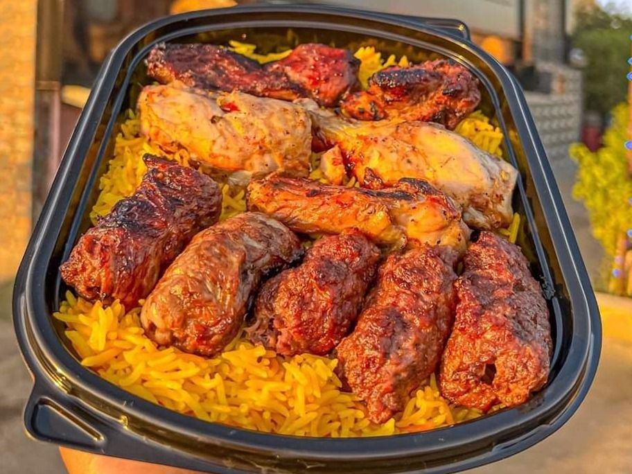 Quarter Grilled Chicken and 1/4 Kofta Meal