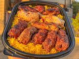 Quarter Grilled Chicken and 1/4 Kofta Meal