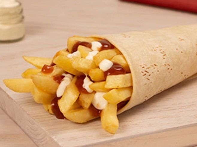 Syrian Fries With Cheese