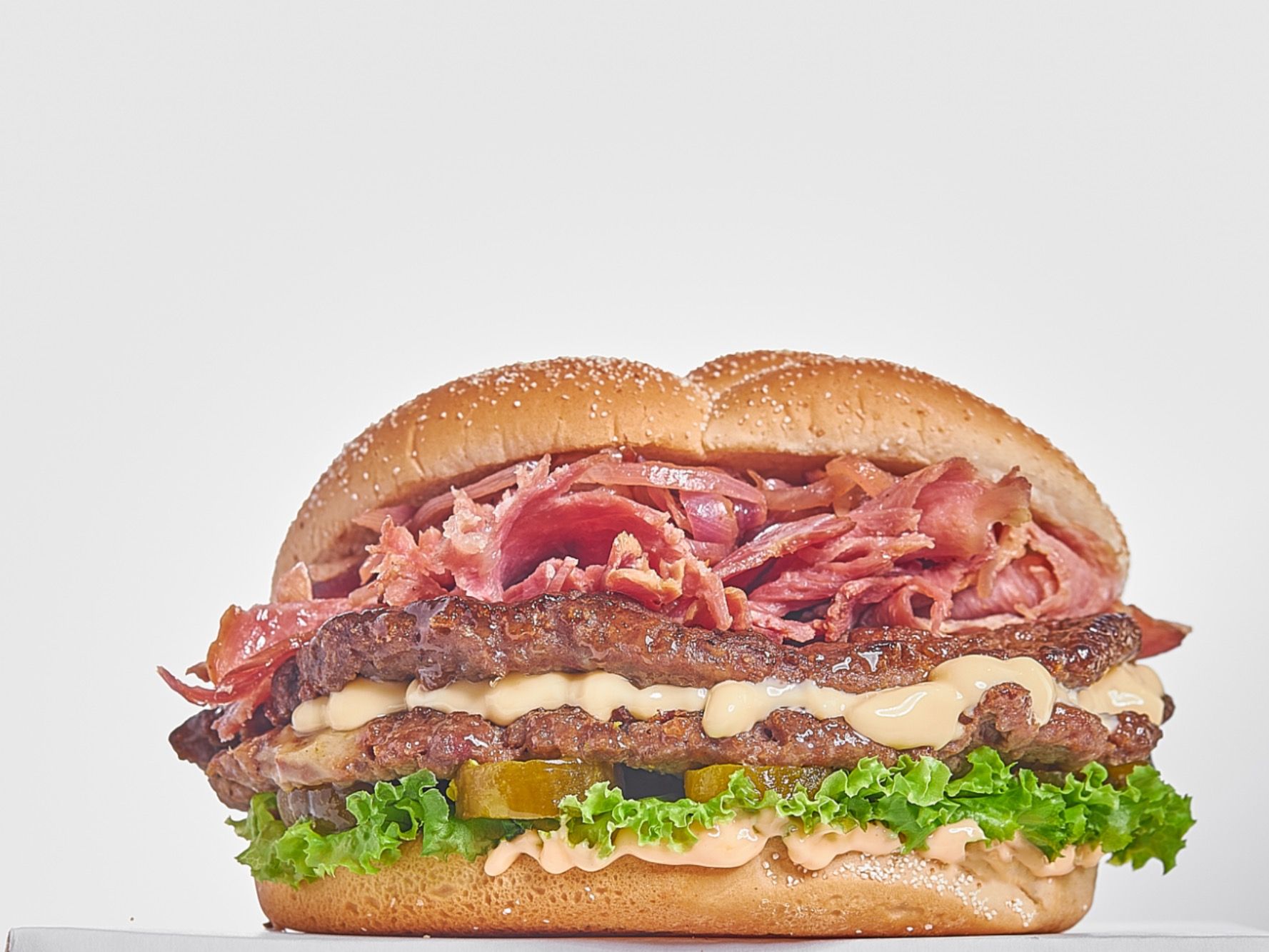 Double Smokey Smashed Burger