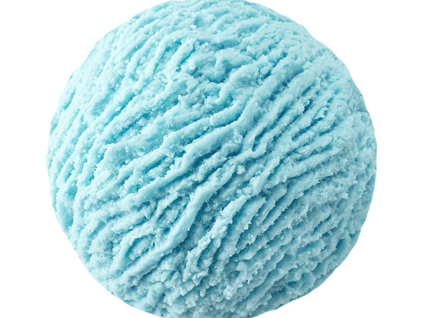 Blueberry Ice Cream 2 Scoops