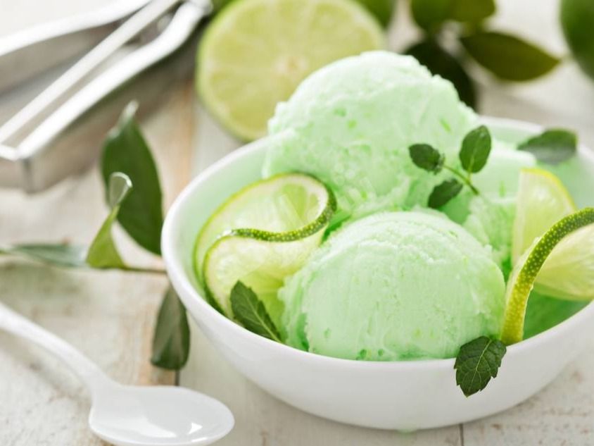 Lemon Ice Cream 2 Scoops