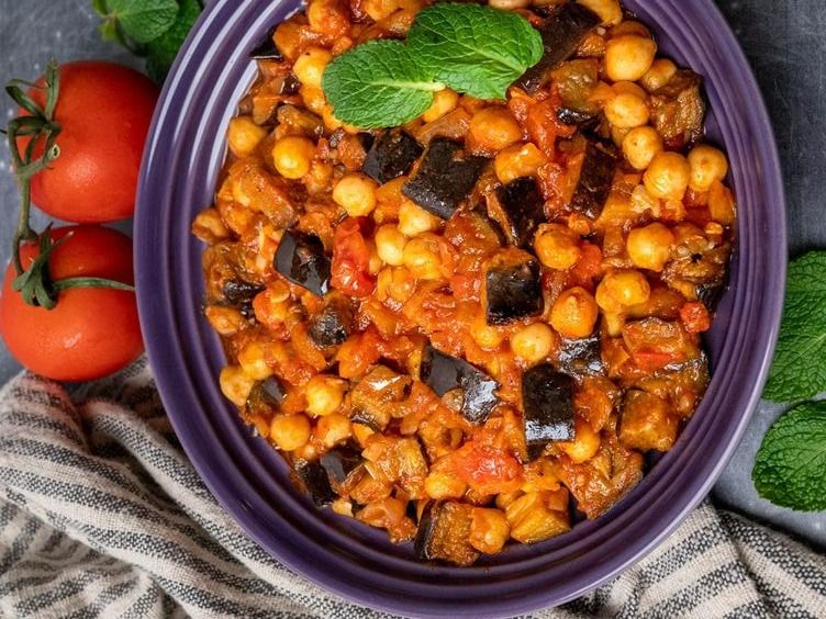 Msakaa With Olive Oil
