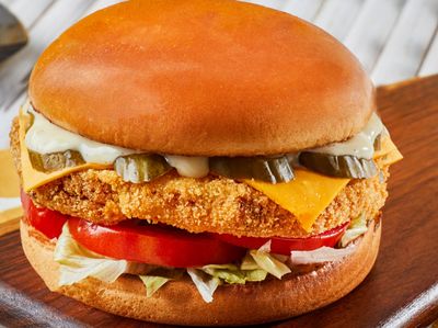 Chicken Lamburger Sandwich