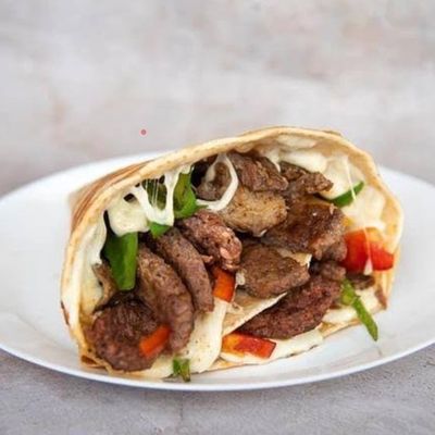 Beef Burger Crepe