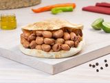Foul With Flaxseed Oil Sandwich