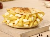 French Fries With Mayonnaise Sandwich