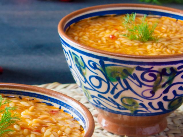 Orzo pasta Soup