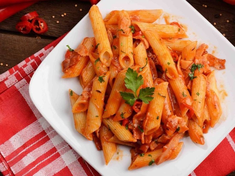Fasting Vegetables Penne Pasta