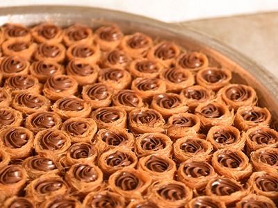Konafa Aswar Nutella