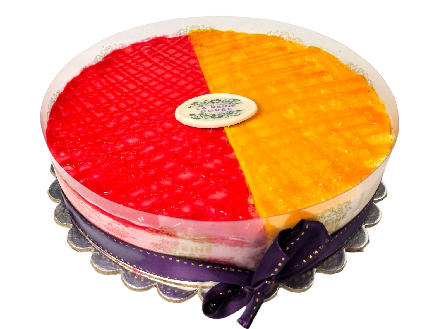 Strawberry & Mango Ice Cream Tart