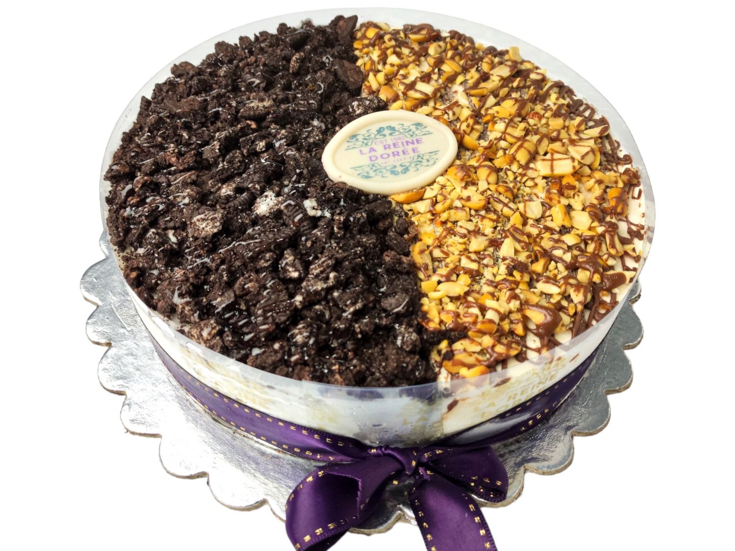 Oreo & Snickers Ice Cream Tart