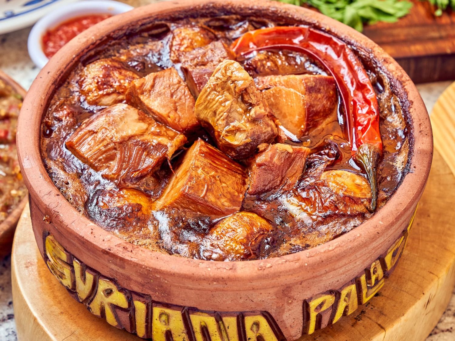 Meat Tagine With Potatoes