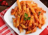Mix Meat Salsa Pasta