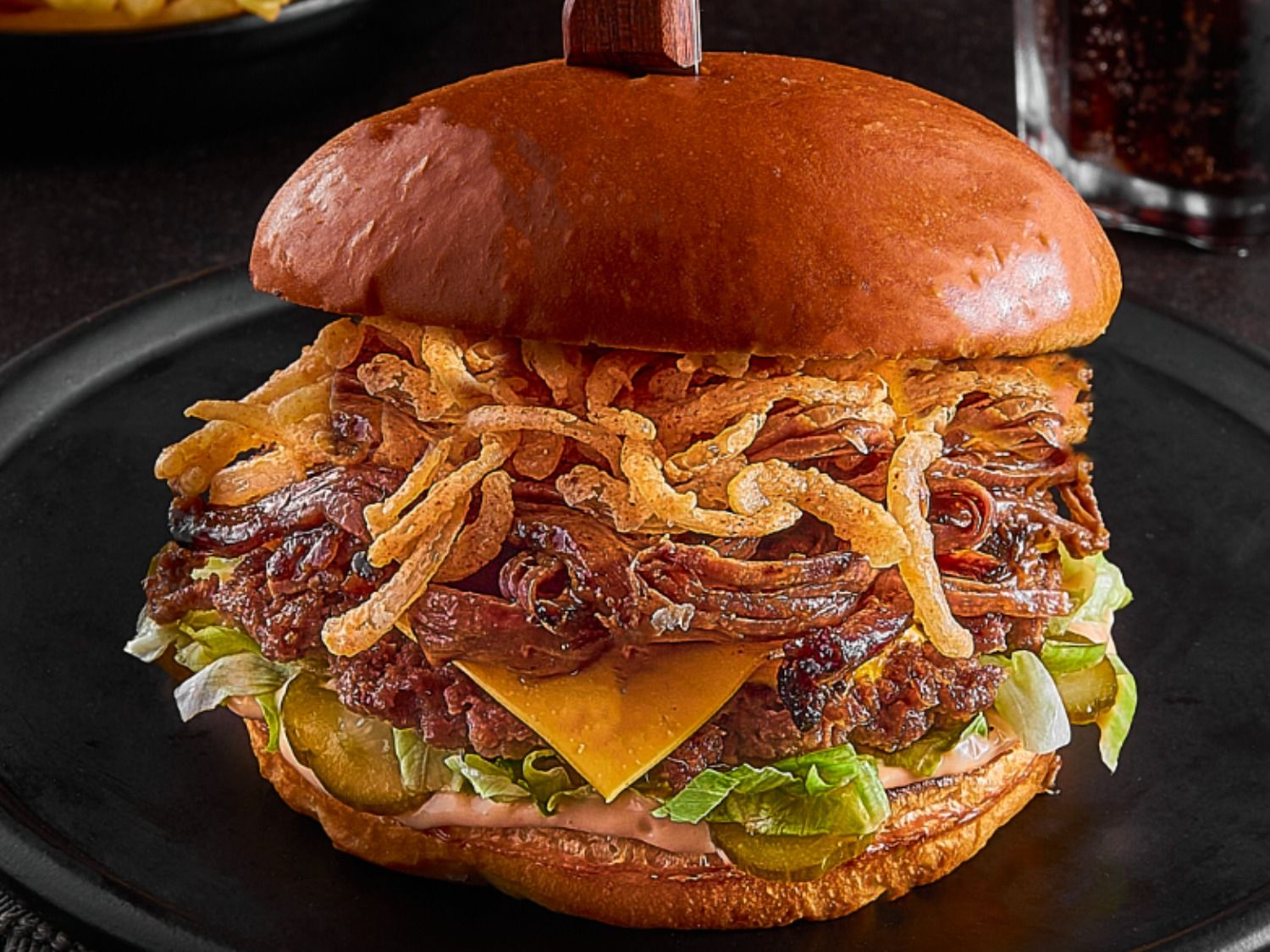 Smash Brisket Sandwich