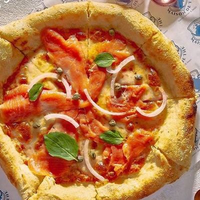 Smoked Salmon Pizza