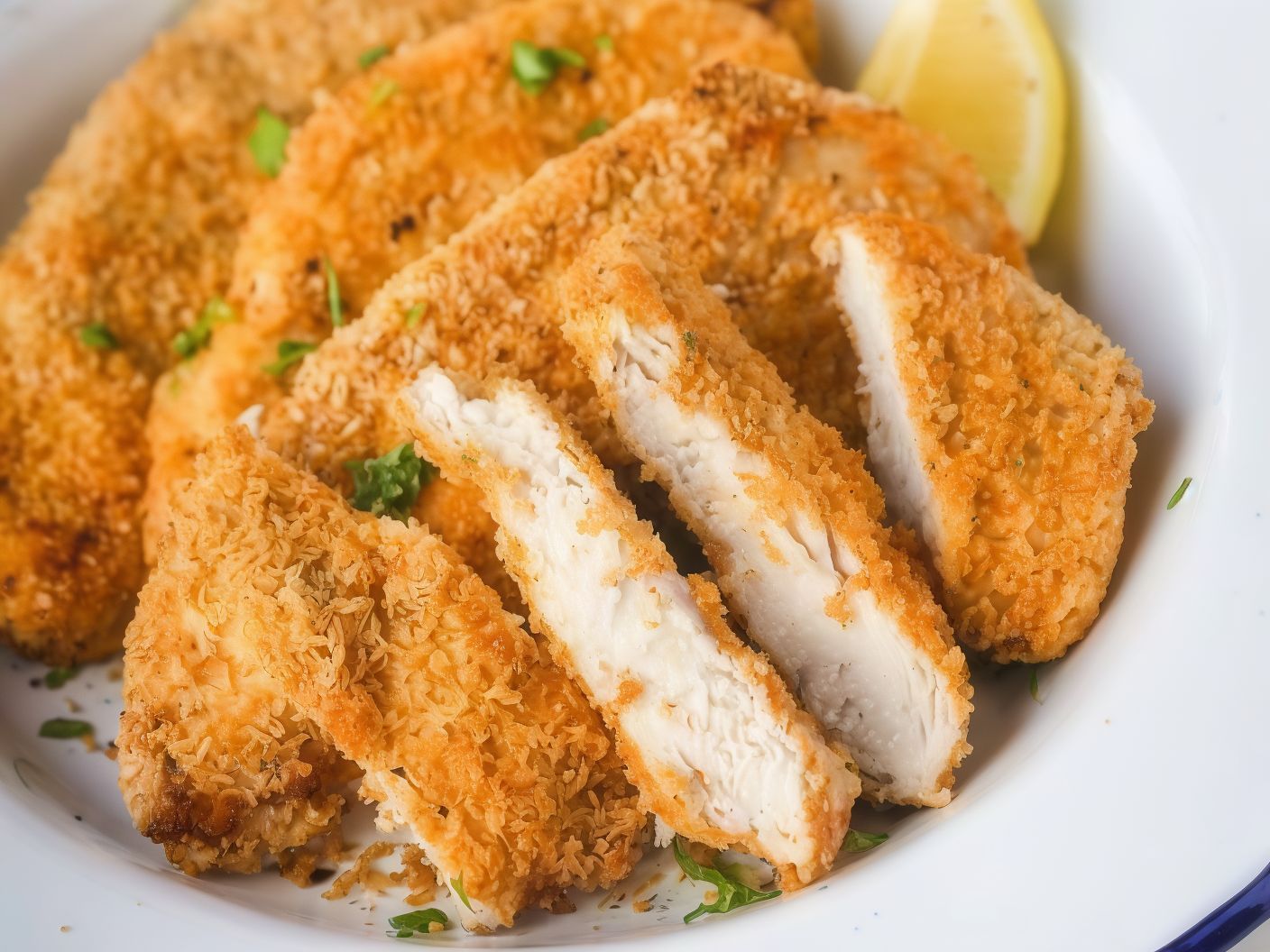 Chicken Pane Meal Or Crispy