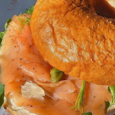 Salmon Bagel